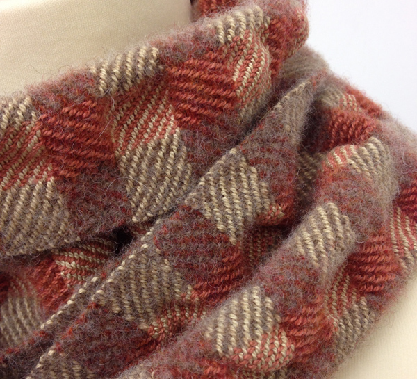 Bubble scarf detail