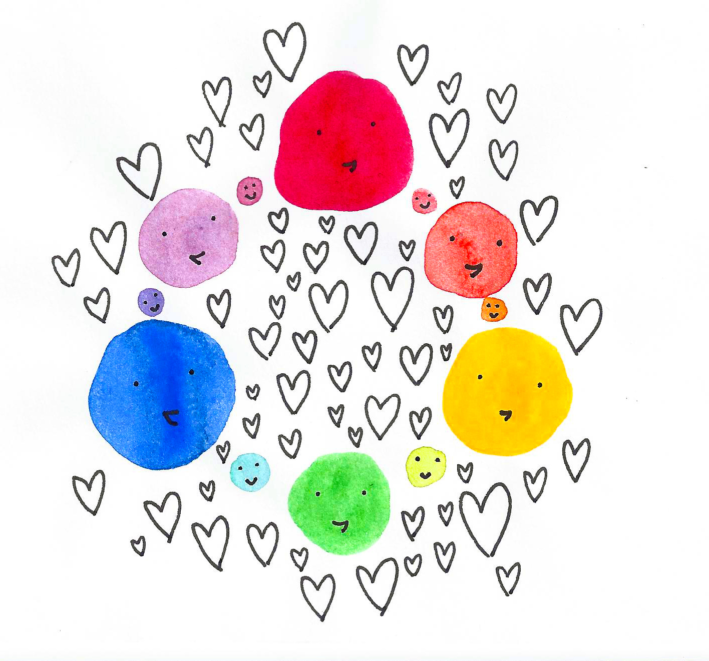 Color wheel love