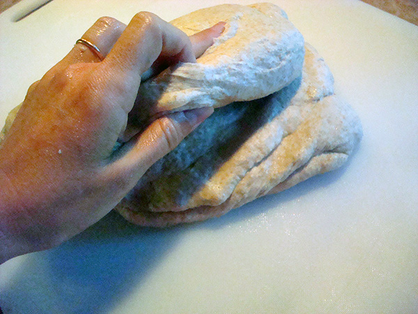 Knead the dough