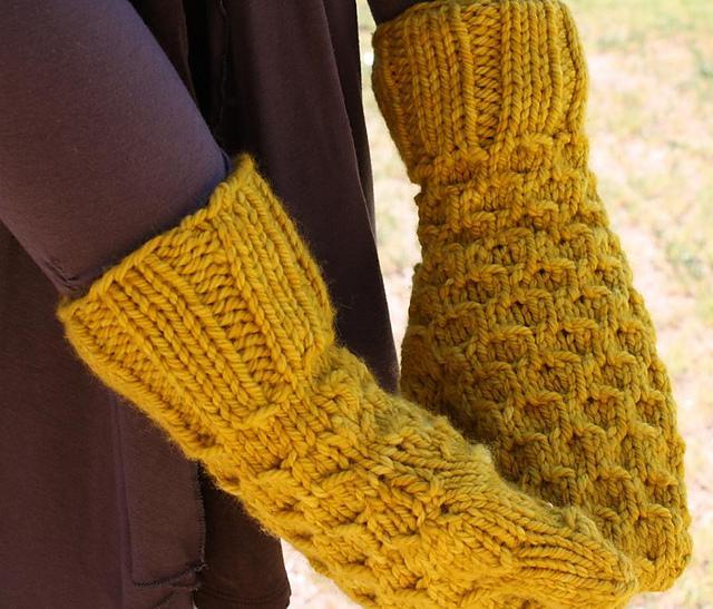 Honey Mittens knitting pattern