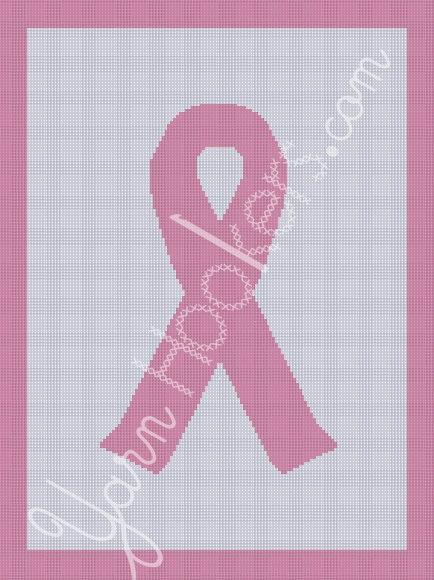 graphic design of pink ribbon