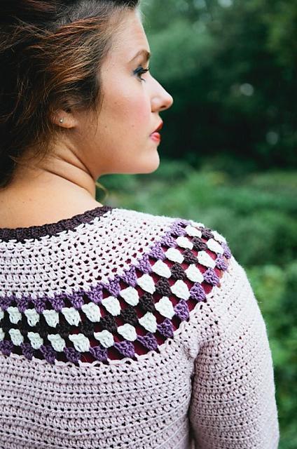 Beatrice Cardigan crochet pattern