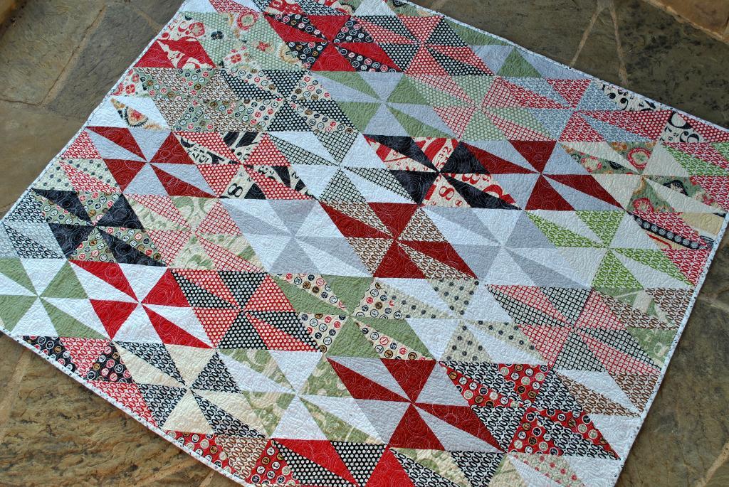 Dizzy Diamonds quilt