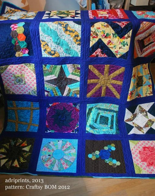 Blue Sampler Quilt