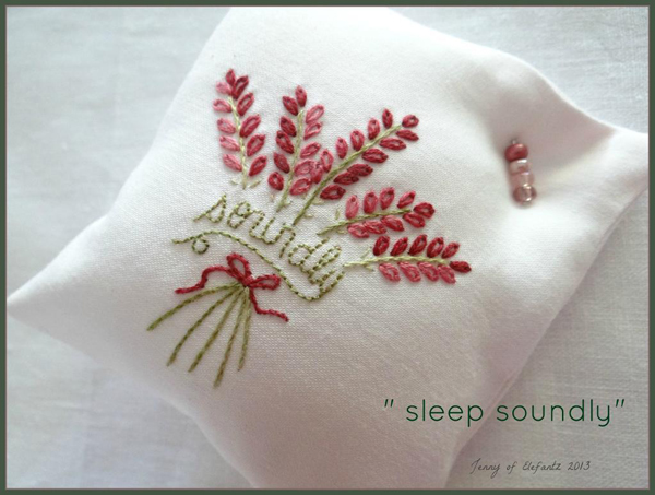 Sleep Soundly Sachet by Jenny of Elefantz on Bluprint