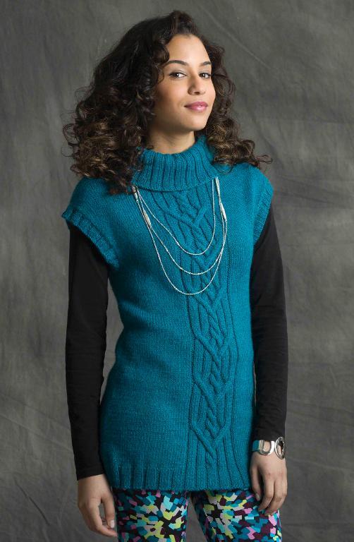 High Rise Vest knitting pattern