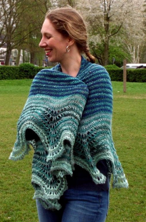 Handspun Delight Shawl Pattern