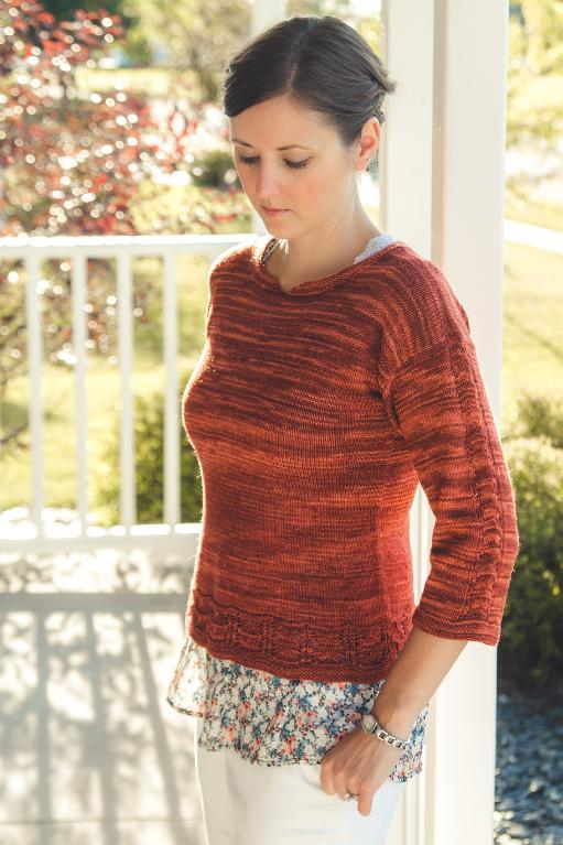 Rocoto sweater knitting pattern