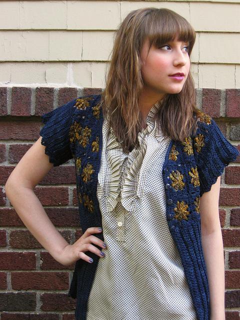 Starry Night Cardigan crochet pattern