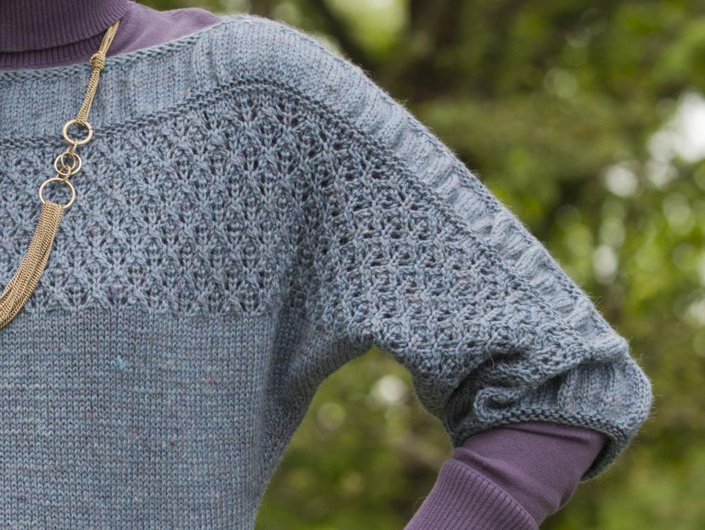 Pelerine Dolman Sweater knitting pattern