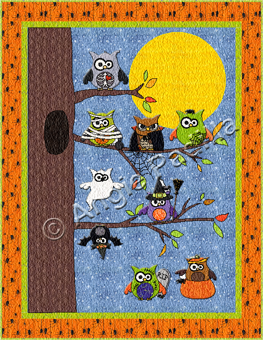 Owloween Hangout Quilt