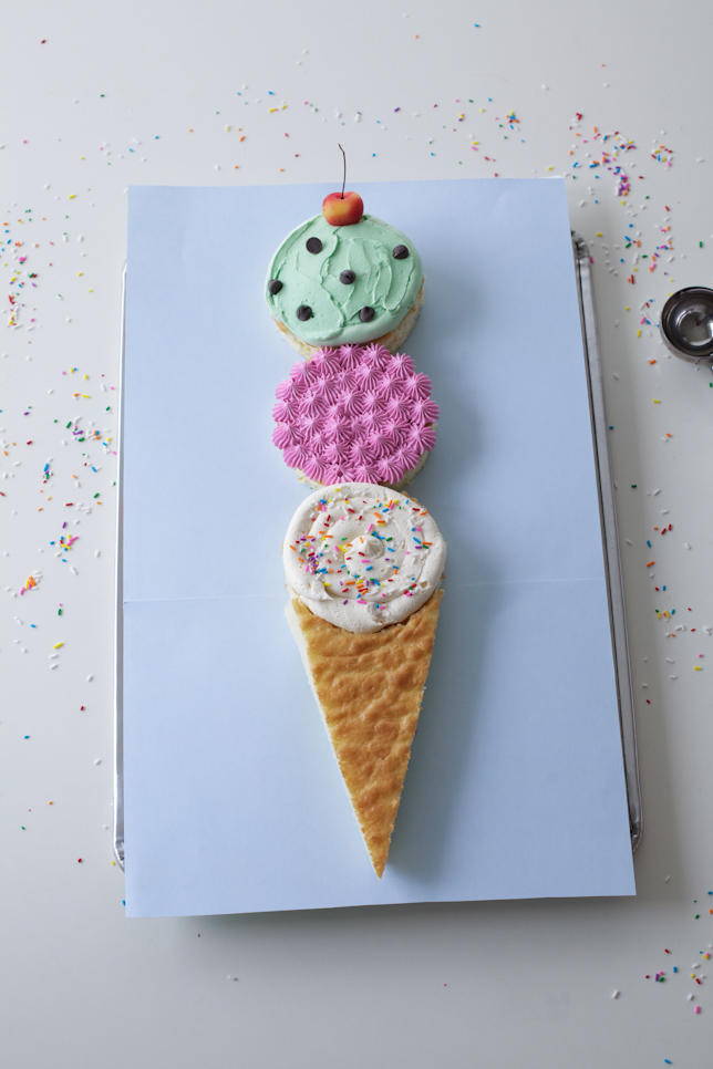 Ice Cream Cone Cake by Bluprint writer Lyndsay Sung