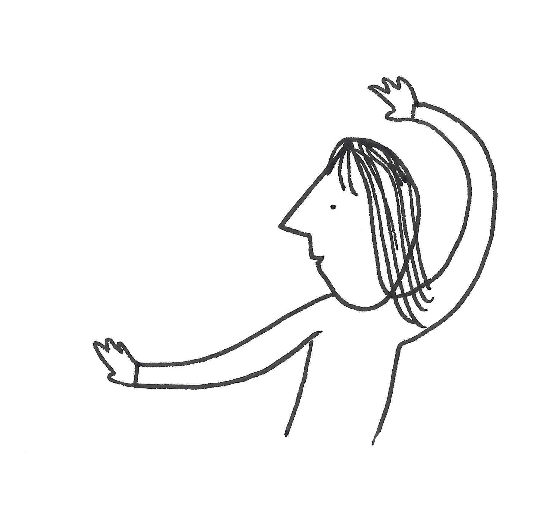 Flourishing hand gestures