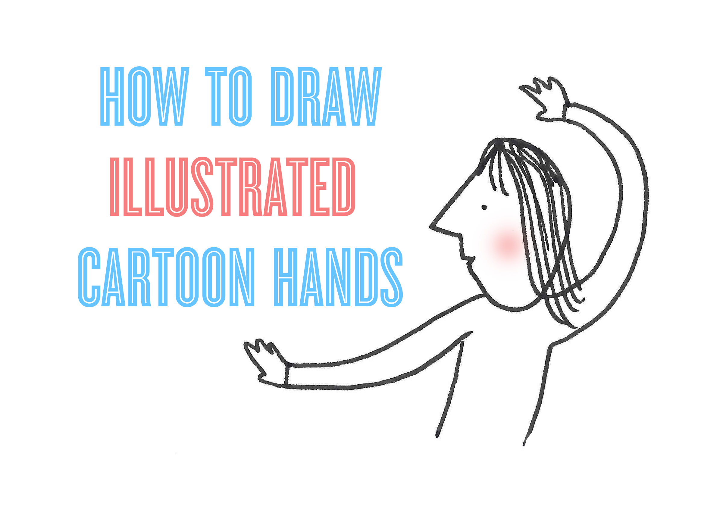Cartoon hand topper