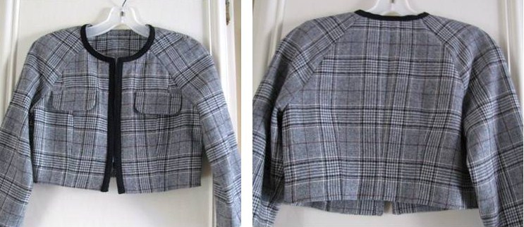 Plaid jacket