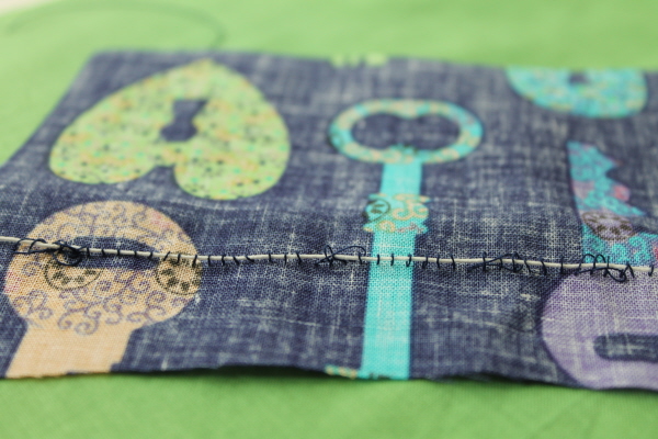 Loose shirring tension in sewing