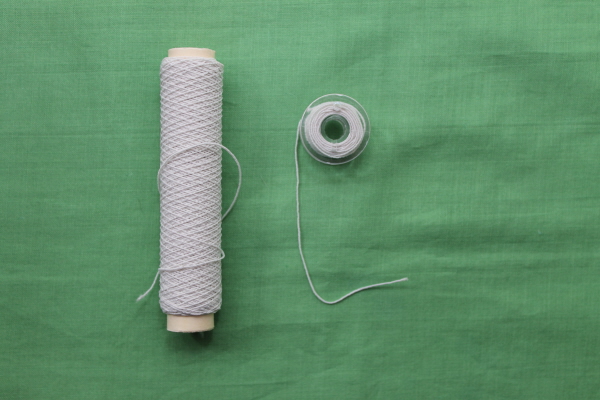 Shirring: winding the bobbin