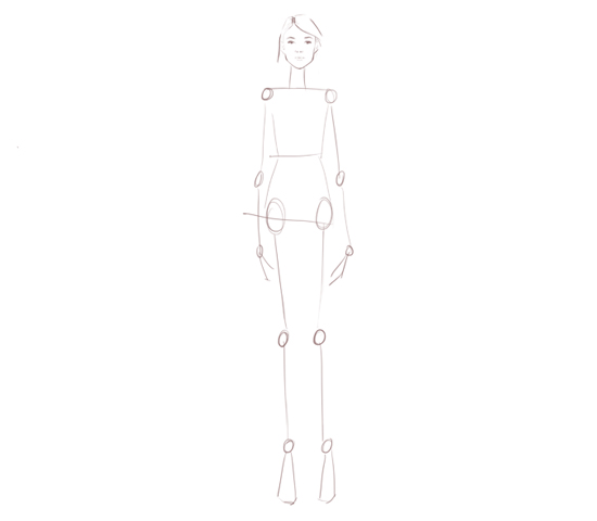 Model figure  Fashion figure drawing, Fashion design template, Fashion model  sketch