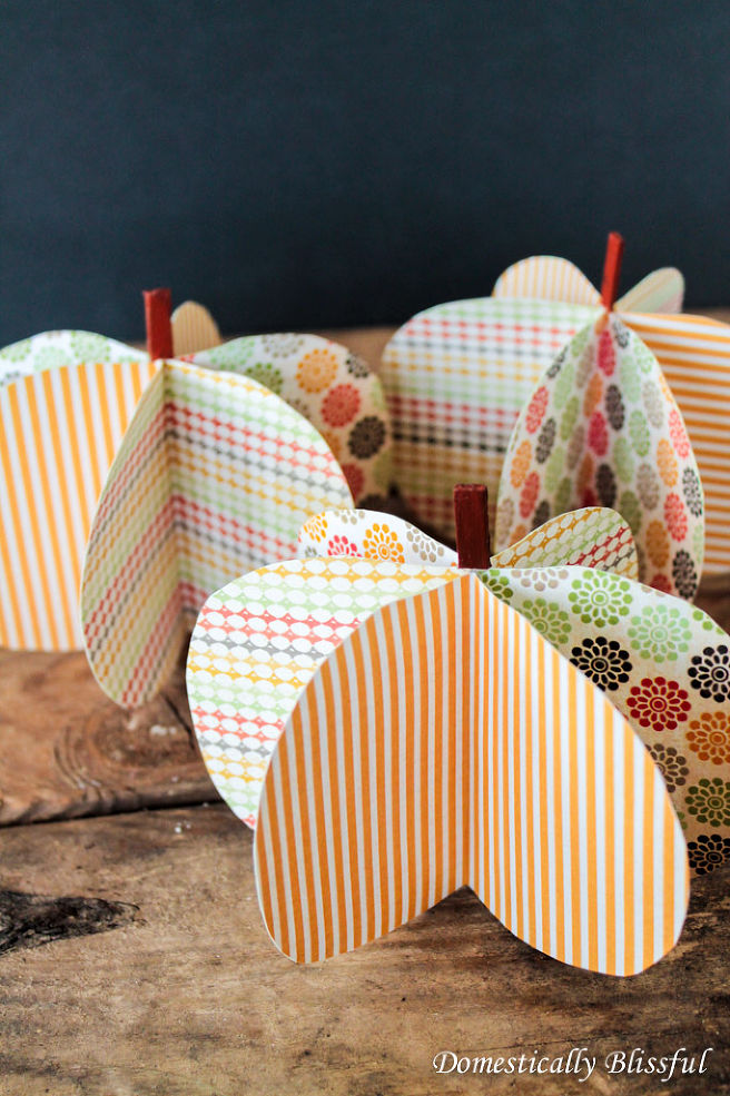 3-D DIY Paper Pumpkins