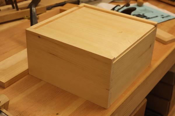 The completed box