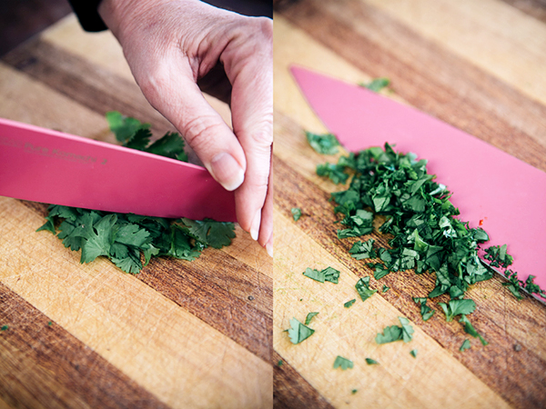 How To Chop Fresh Herbs-6