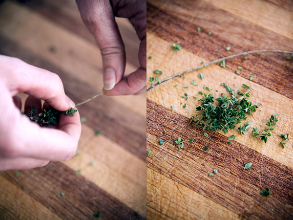 How to chop fresh herbs 3