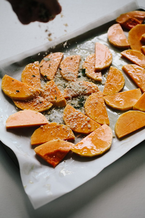 Parmesan Roasted Butternut Squash