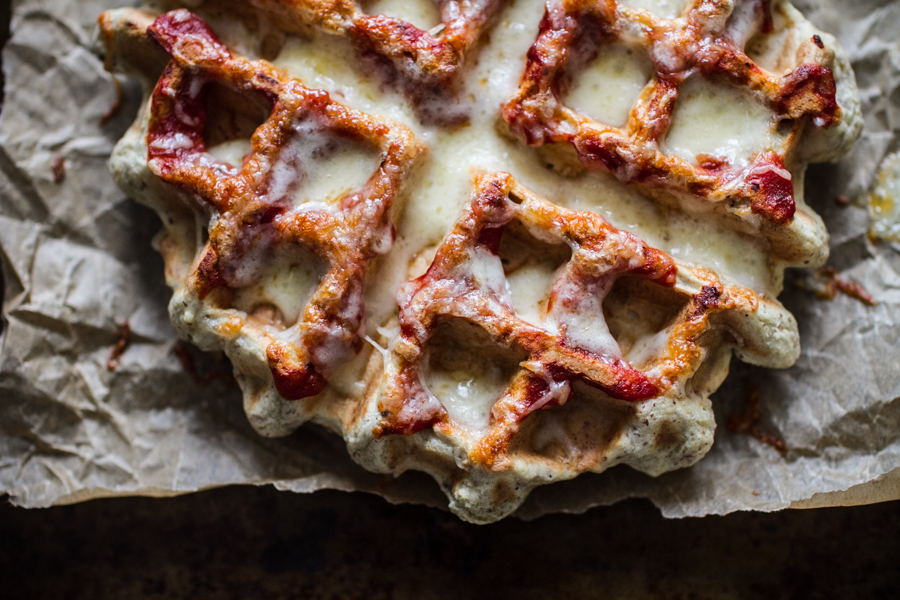 Gluten-Free Pizza Waffle