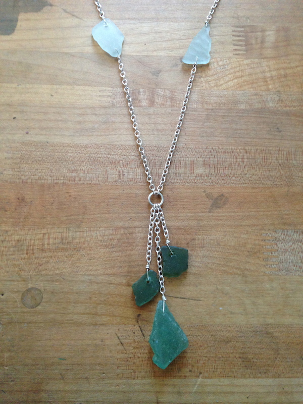 Finished necklace