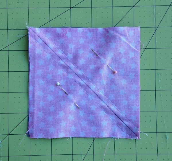 Ohio Star Block pinned