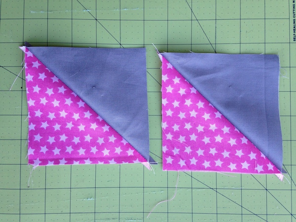 half-square triangles opened