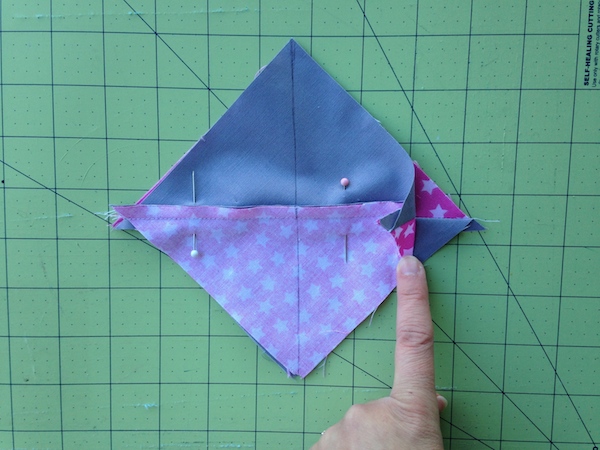 grey side of half-square triangles