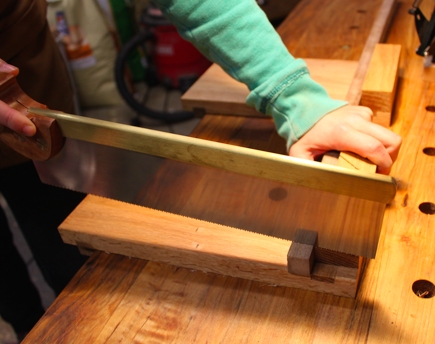 Using a bench hook