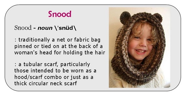 Snood definition Graphic - Bear Snood crochet pattern 