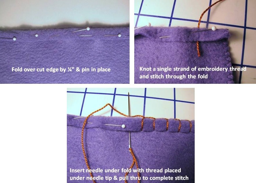 How to Sew a Fleece Blanket With 3 EdgeFinishing Options