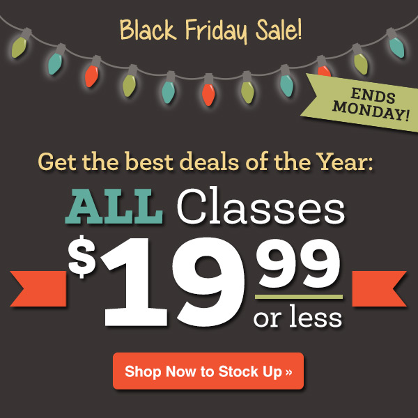 The Bluprint Black Friday Sale!
