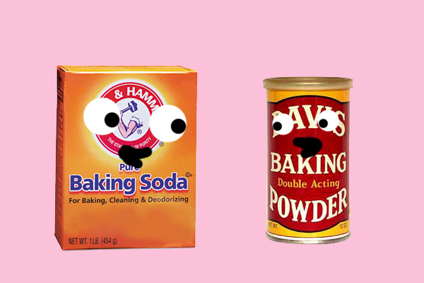 Baking soda and powder