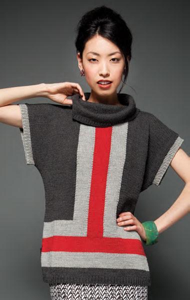 Vogue Colorblock Knit Top