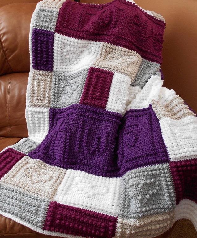 Beautiful Crochet Afghan Crochet Pattern 