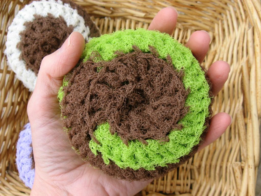 crochet scrubbies
