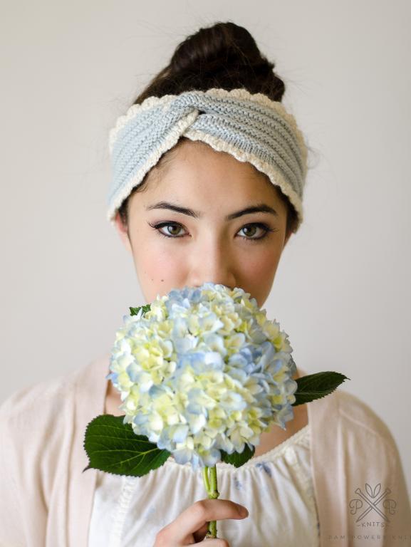 Chambray Headband knitting pattern