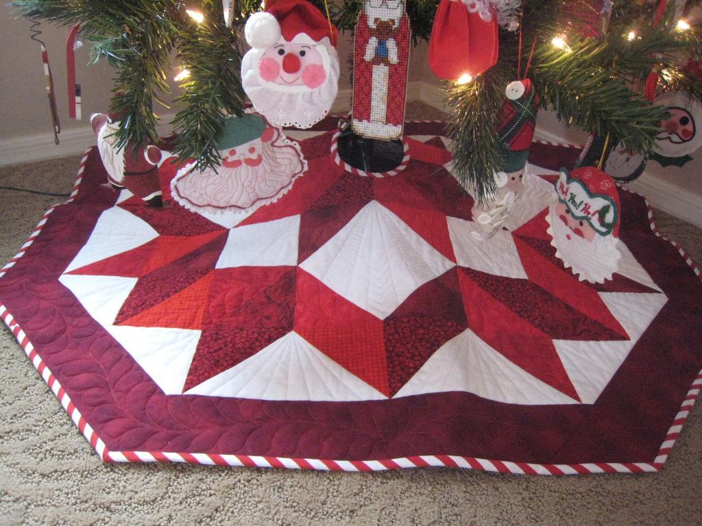 Star Christmas Tree Skirt