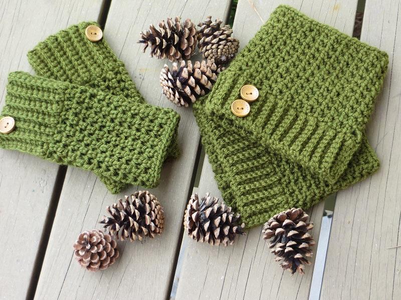 Handwarmer and Bootcuff crochet pattern