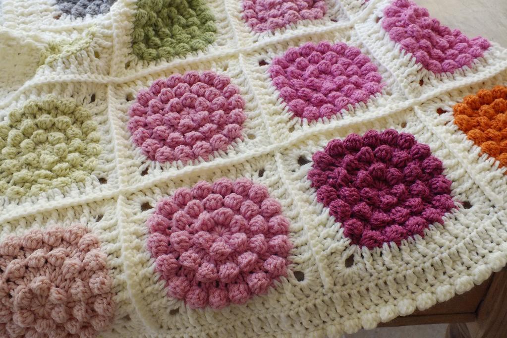 Beautiful Bobble Blanket Crochet Pattern