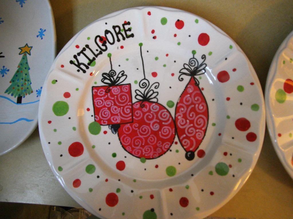 Holiday plates