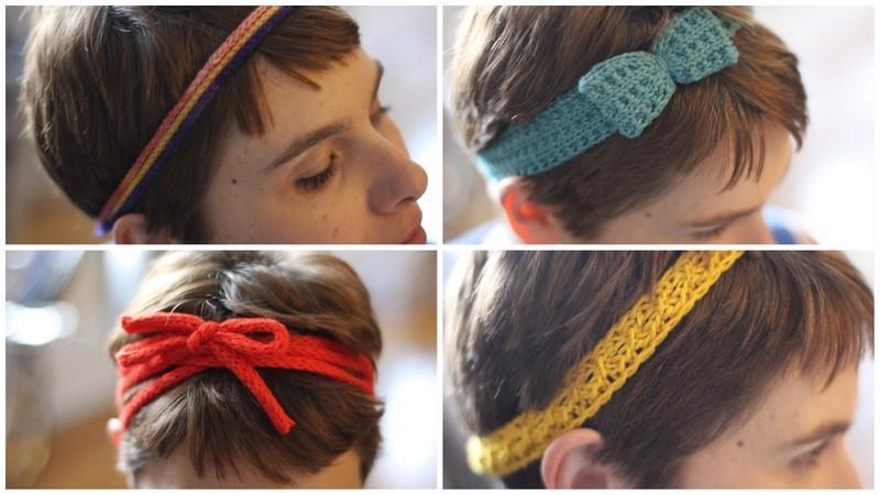 A Quartet of Headbands knitting patterns