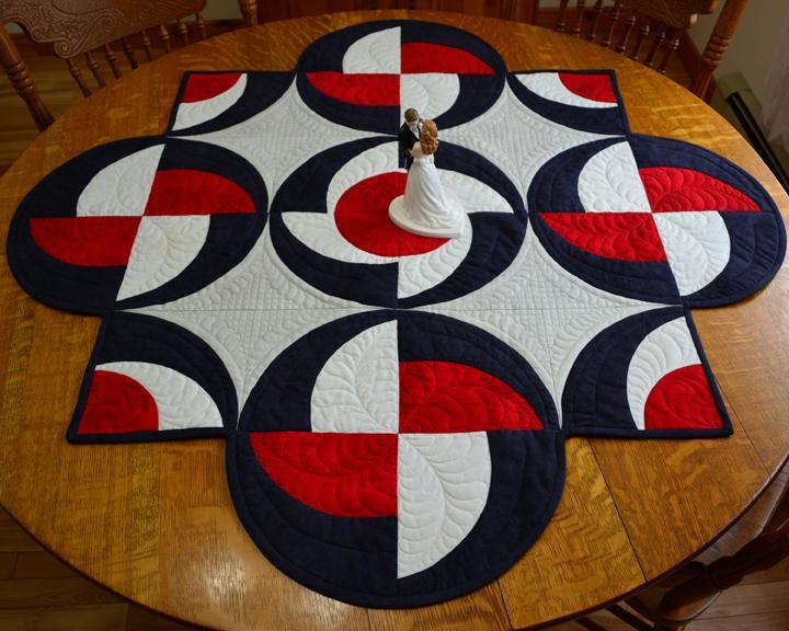 Challenging Circular Table Runner