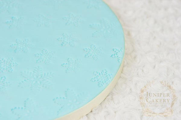 Embossed cake board