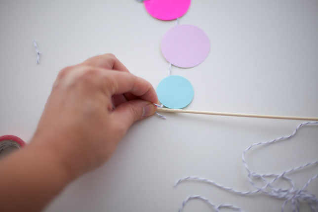 paper cake topper DIY