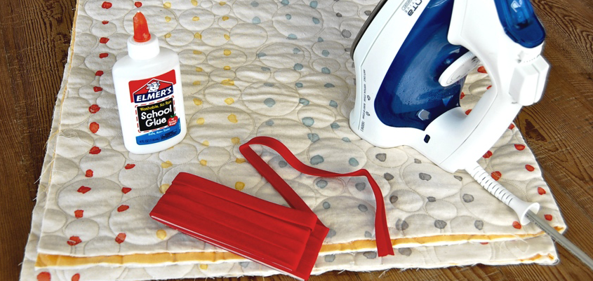 Quilting with glue? Believe it on Bluprint!